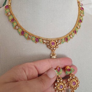 Indian Jewelry Bridal Wedding Kundan 