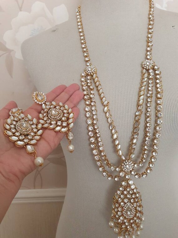 Bollywood joyería Collar de cumpleaños mala - Etsy España