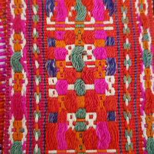 Collectible Chinese tribal Miao hand woven sash
