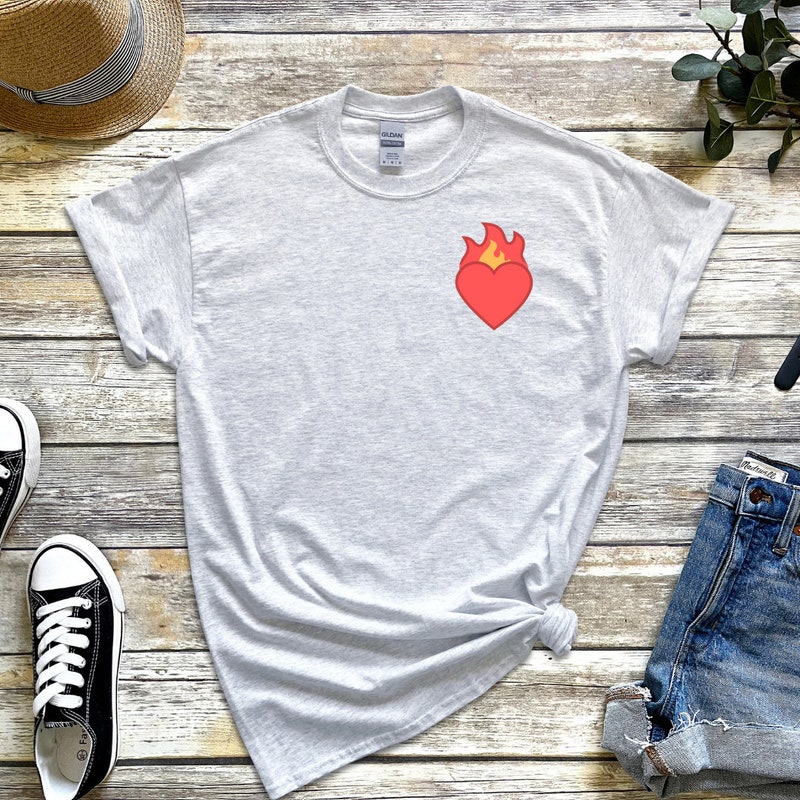 Flame Shirt Etsy