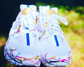 yellow huaraches custom