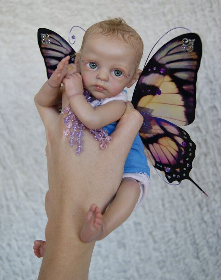 Reborn Mini Fairy Petunia by Marita Winters Blank Unpainted Kit - Etsy