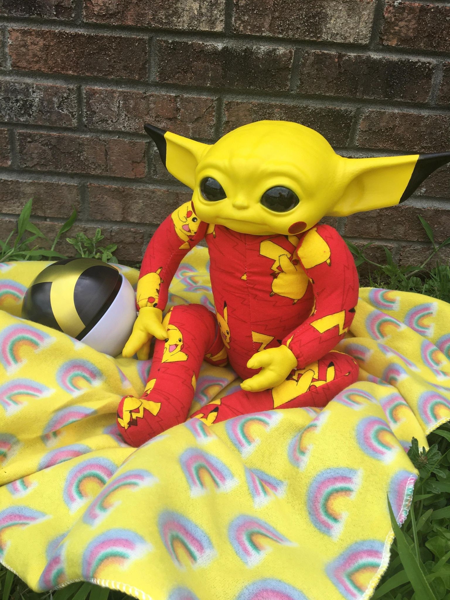Custom Painted Reborn Child Yoda Mandalorian Grogu Alien | Etsy