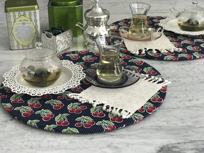 Round Chargers, Placemat, Charger, Table Decor, Fabric Chargers, Fabric