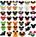 40 x Mickey Faces SVG, Mickey Bundle svg, Mickey SVG, Mickey Halloween SVG, Christmas Mickey svg, minnie svg,mickey cut file, mickey clipart 