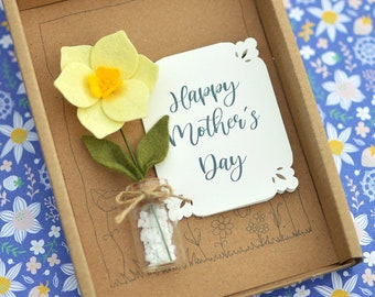 Mothers day flowers gift and card, Mothers day spring flowers, daffodil, mum mom flower gift, flower decoration love you gift