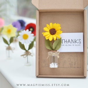 Cadeau de remerciement pour enseignant, carte de remerciement pour enseignant, remerciement pour enseignant, fleurs pour enseignant, merci de m'avoir aidé à m'épanouir
