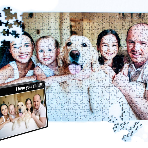 Custom Photo Puzzle 500 Pieces - Personalized Photo Jigsaw- Create your own photo puzzle, Puzzle from your picture