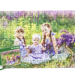 Custom Puzzle 100 Pieces / Jigsaw Puzzle From Photo / Personalized Jigsaw Puzzle - 100 pieces