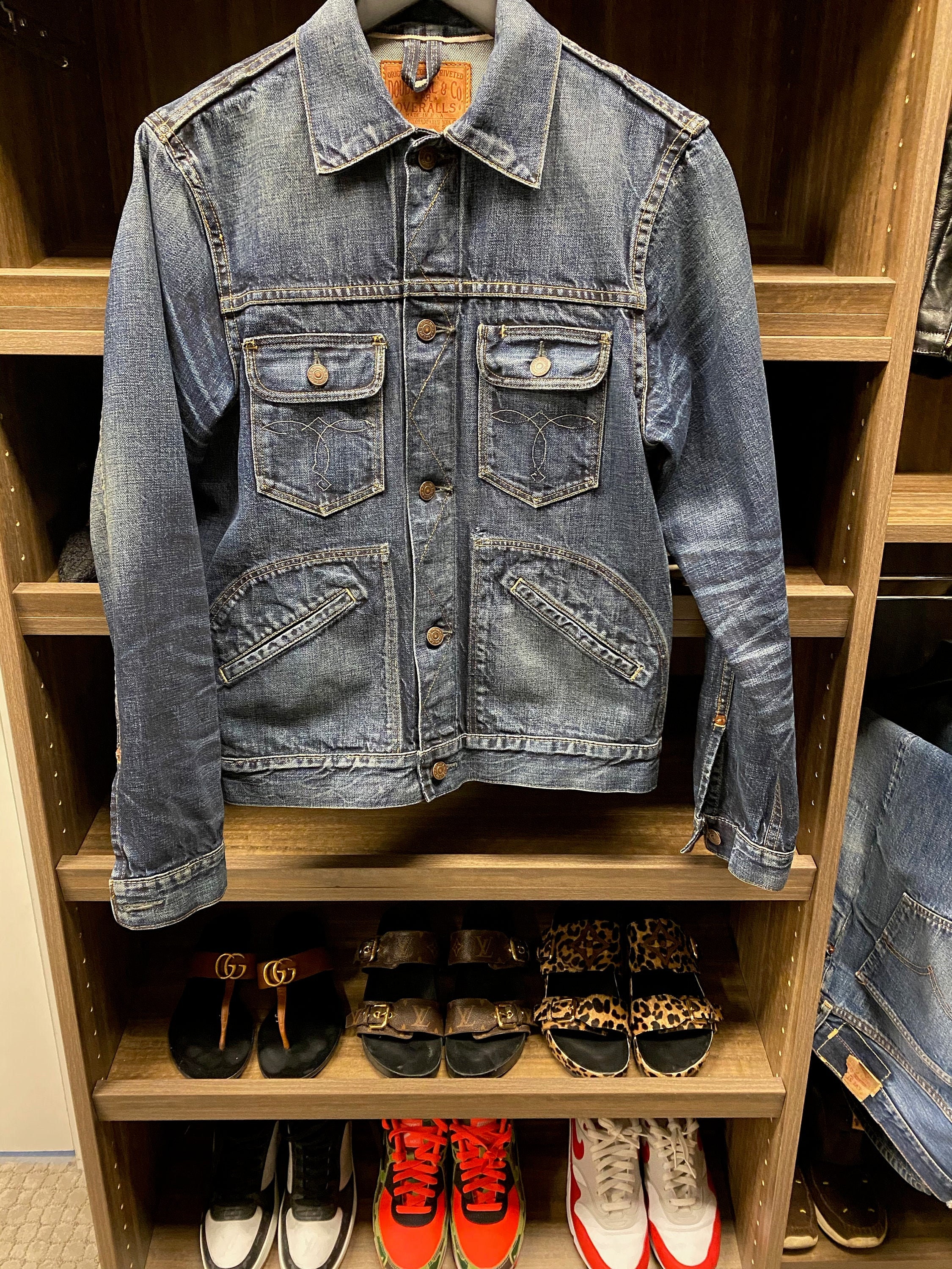 Vintage RRL Roper Selvedge Denim Jacket 