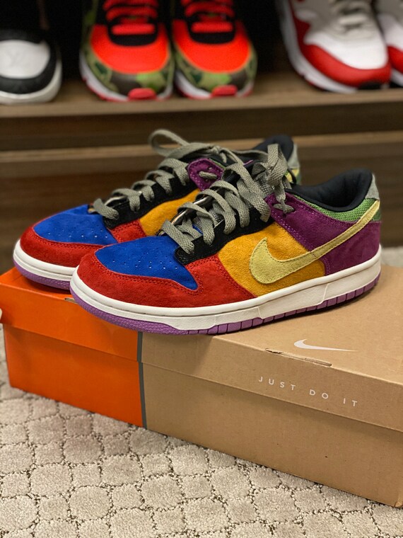 ORIGINAL 2002 Nike Dunk Low Pro B "VIOTECH" Lemon