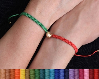 Bracelets coeur magnétiques, bracelets assortis pour couple, cadeau pour relation interurbaine, ensemble de bracelets petit ami petite amie amitié