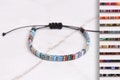 Boho Surfer Bracelet Flat Waterproof Beach Bracelet Ethno Ajustable Bracelet Cotton Mens bracelet gift for Women bracelet surfer armband product logo