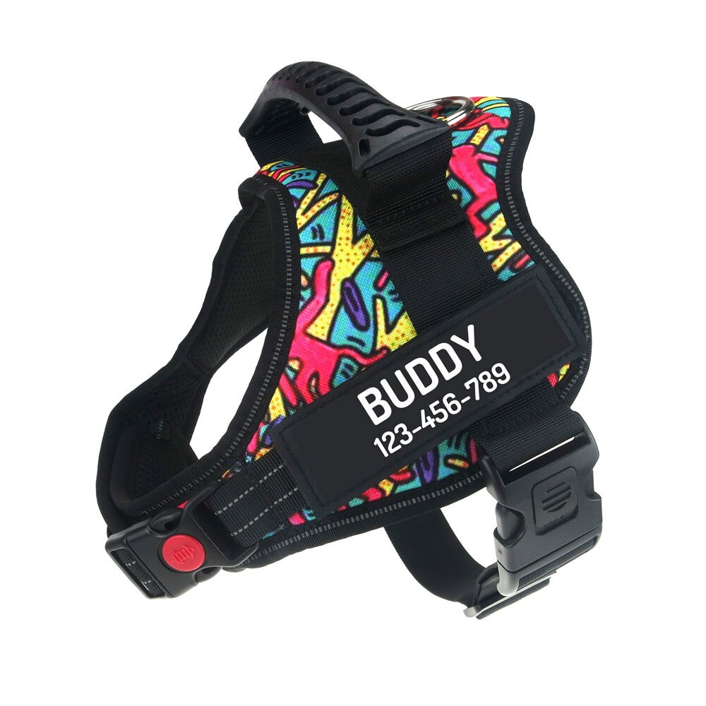 custom no pull dog harness