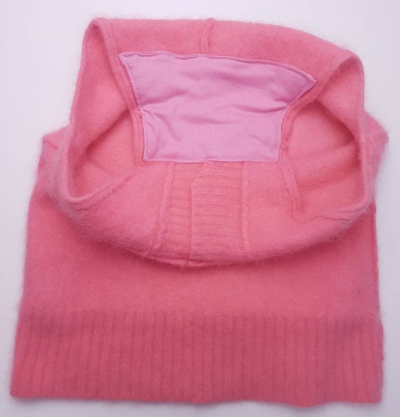 Vintage 50's | Pink Cashmere | High Waisted Short… - image 7
