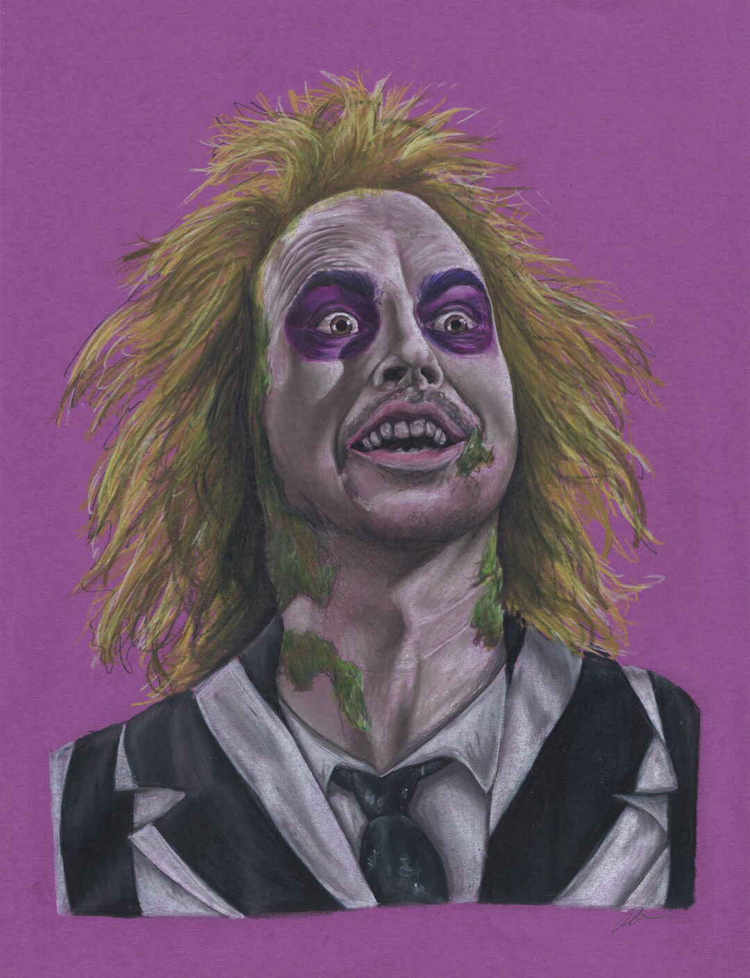 Beetlejuice Print - Etsy