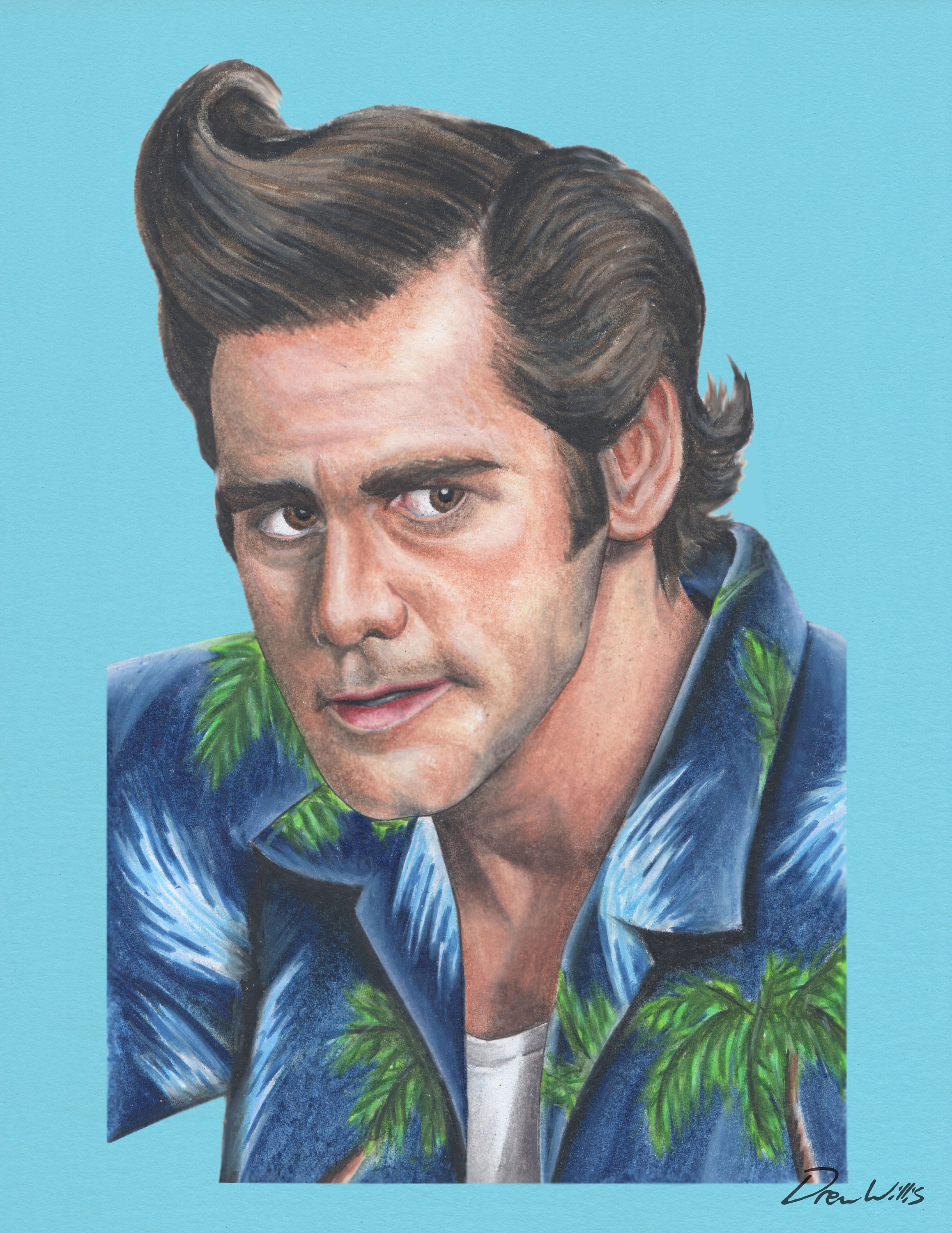 Diy Ace Ventura Hair