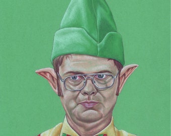 The Office Dwight Christmas Elf