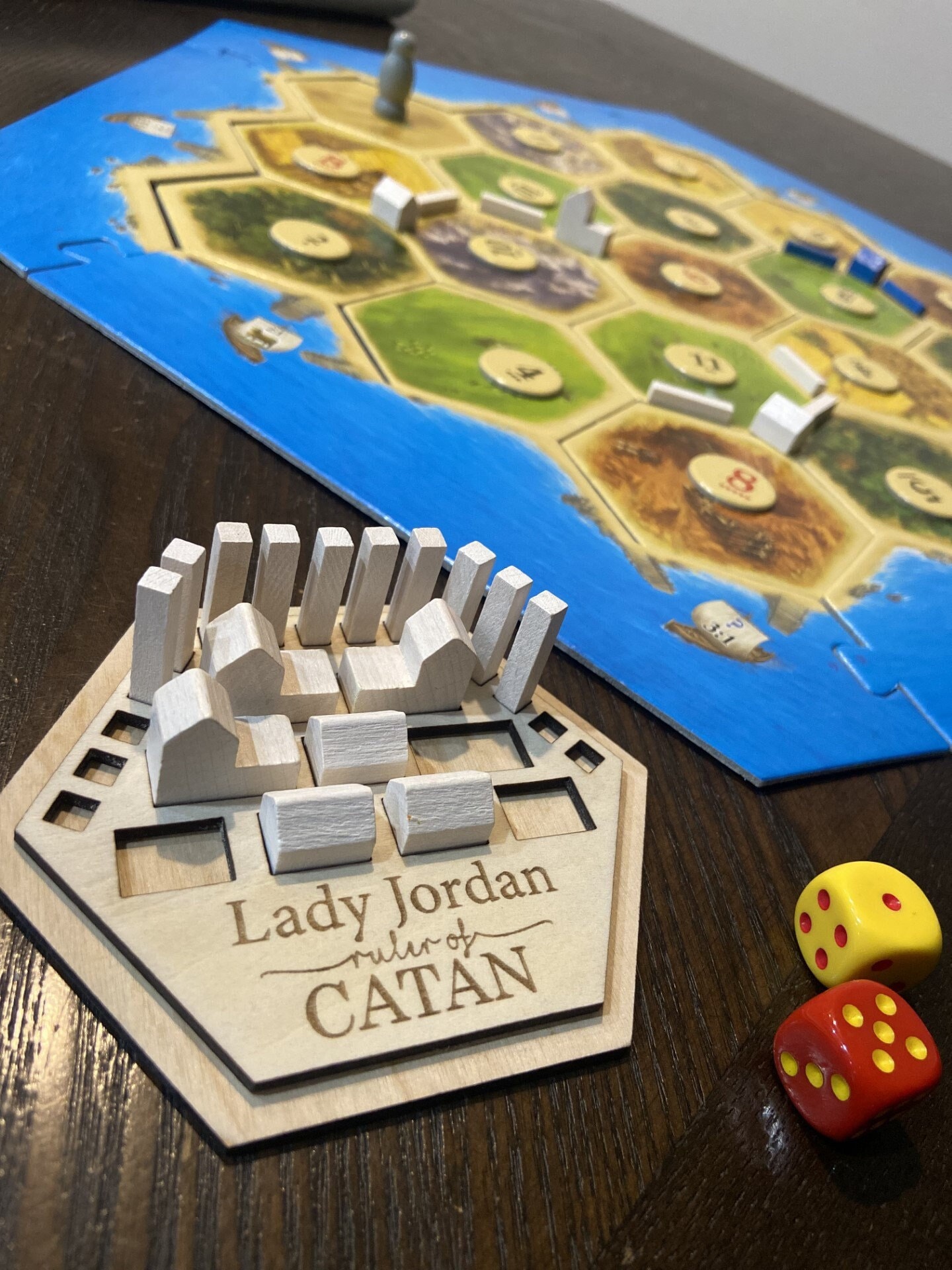 Catan wood board - Etsy 日本