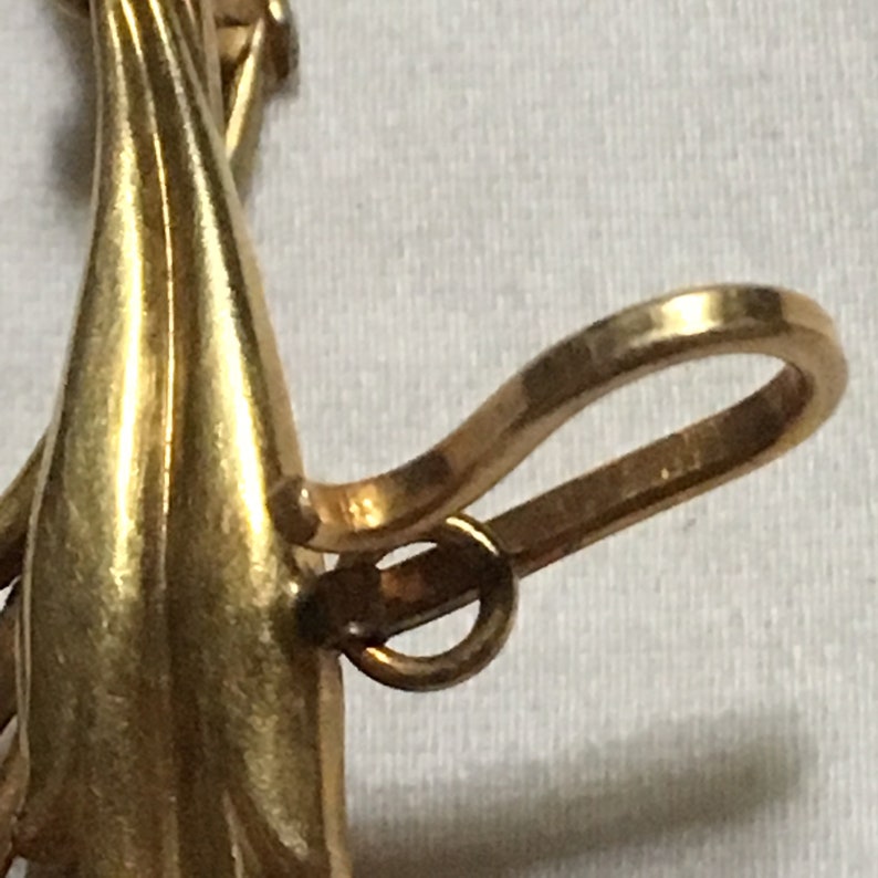 A & Z Chain Co Marked Vintage Brooch 1/20 12kt GF Gold Plated Etsy