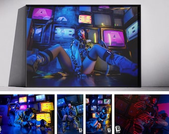 ZZZ S-Rank Collection: Jane Doe Unlocked  | Zenless Zone Zero | Cosplay Poster