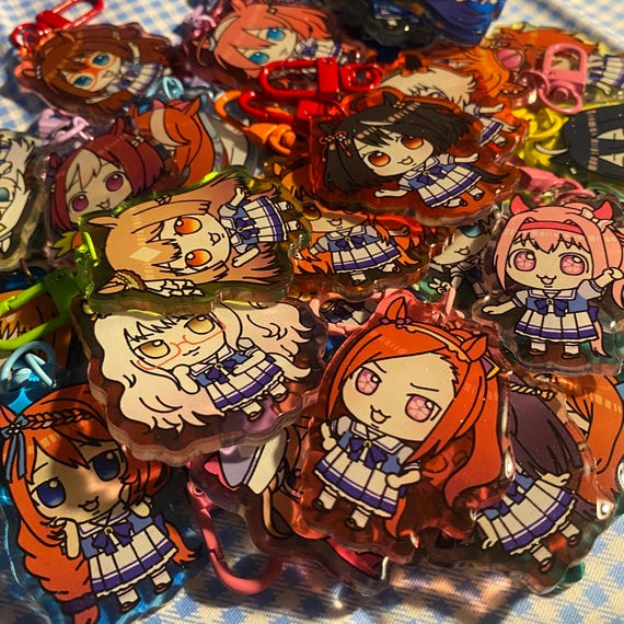 UMAMUSUME PRETTY DERBY - Glitter Acrylic Keychains