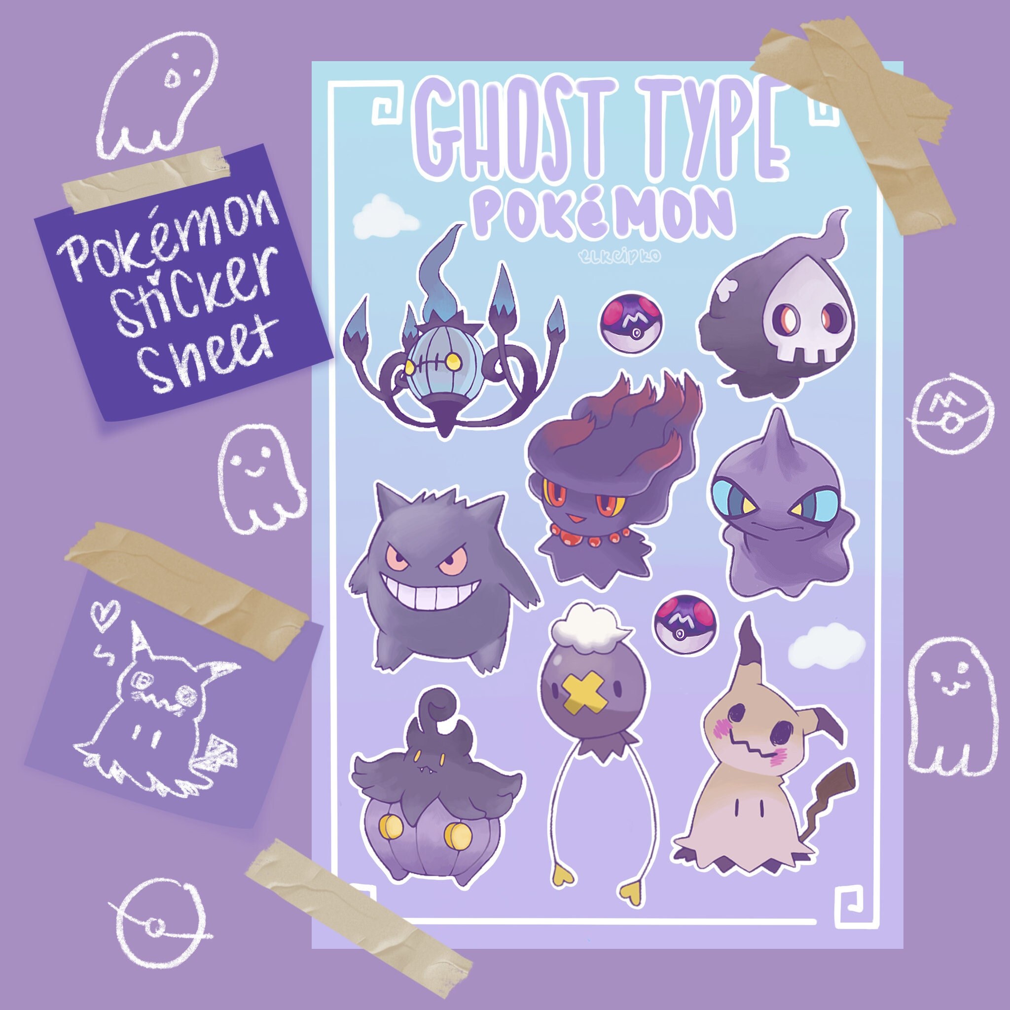 Boooo!👻 Ghost Type Pokémon 