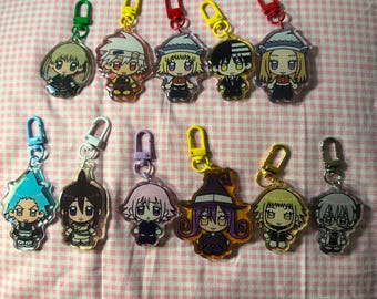 SOUL EATER - Glitter Acrylic Keychain