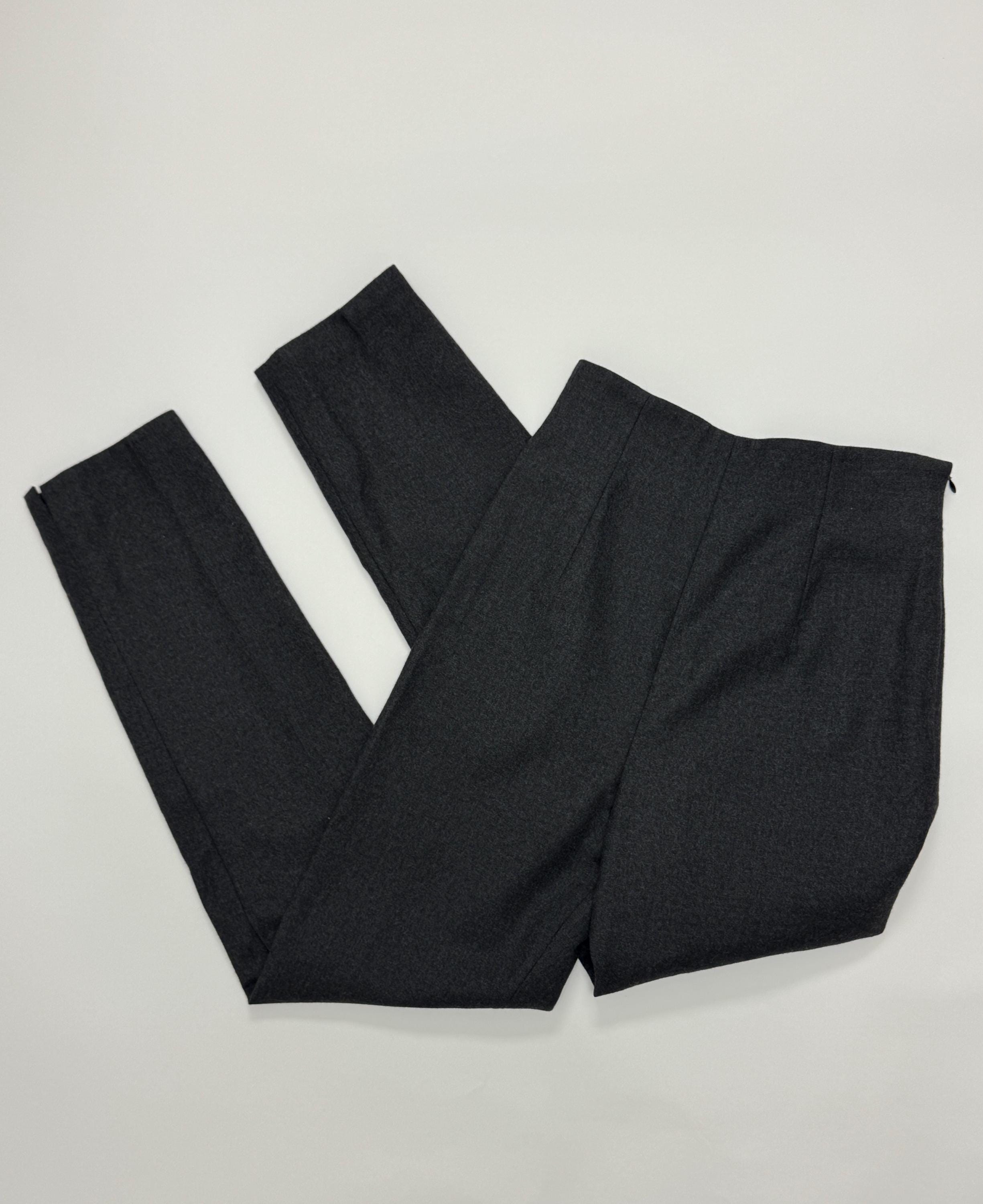 クリーニング済ChristianDior ディオール バージンウールシルクパンツ  