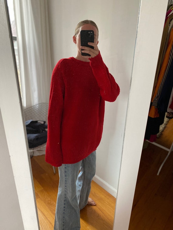 Vintage Virgin Wool Crewneck Sweater