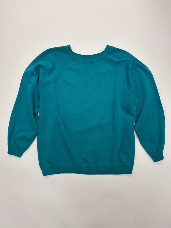 Green Hanes Her Way Sweatshirt