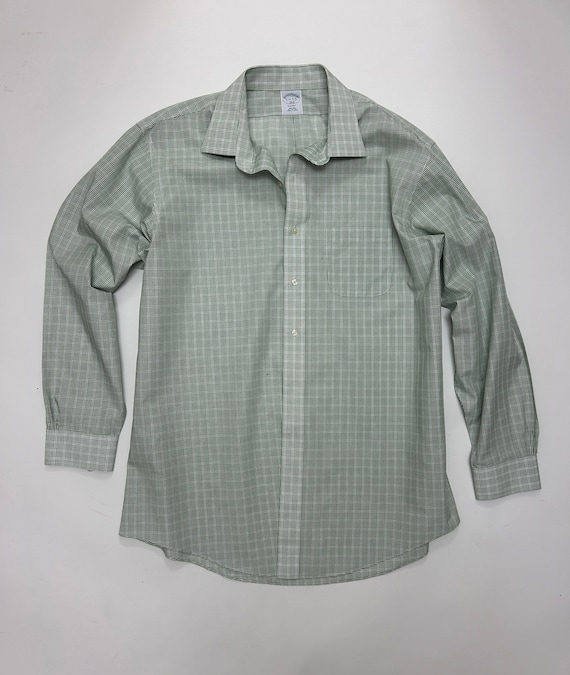 Brooks Brothers Plaid Check Button Down