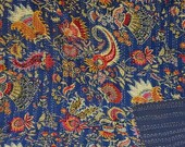Home Decorative kantha Quilt mukat Print Kantha Quilt Blanket Bed Cover King Kantha bedspread Bohemian Bedding Kantha