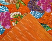 home Decorative furit Print kantha Quilt Handmade Bedspread Beach Throw Kantha Beautiful Bedcover Quilt kantha Quilt Indian Blanket Throw