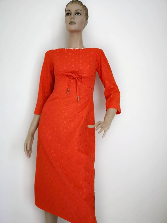 Vintage 1960s dress extra small, vintage shift dre