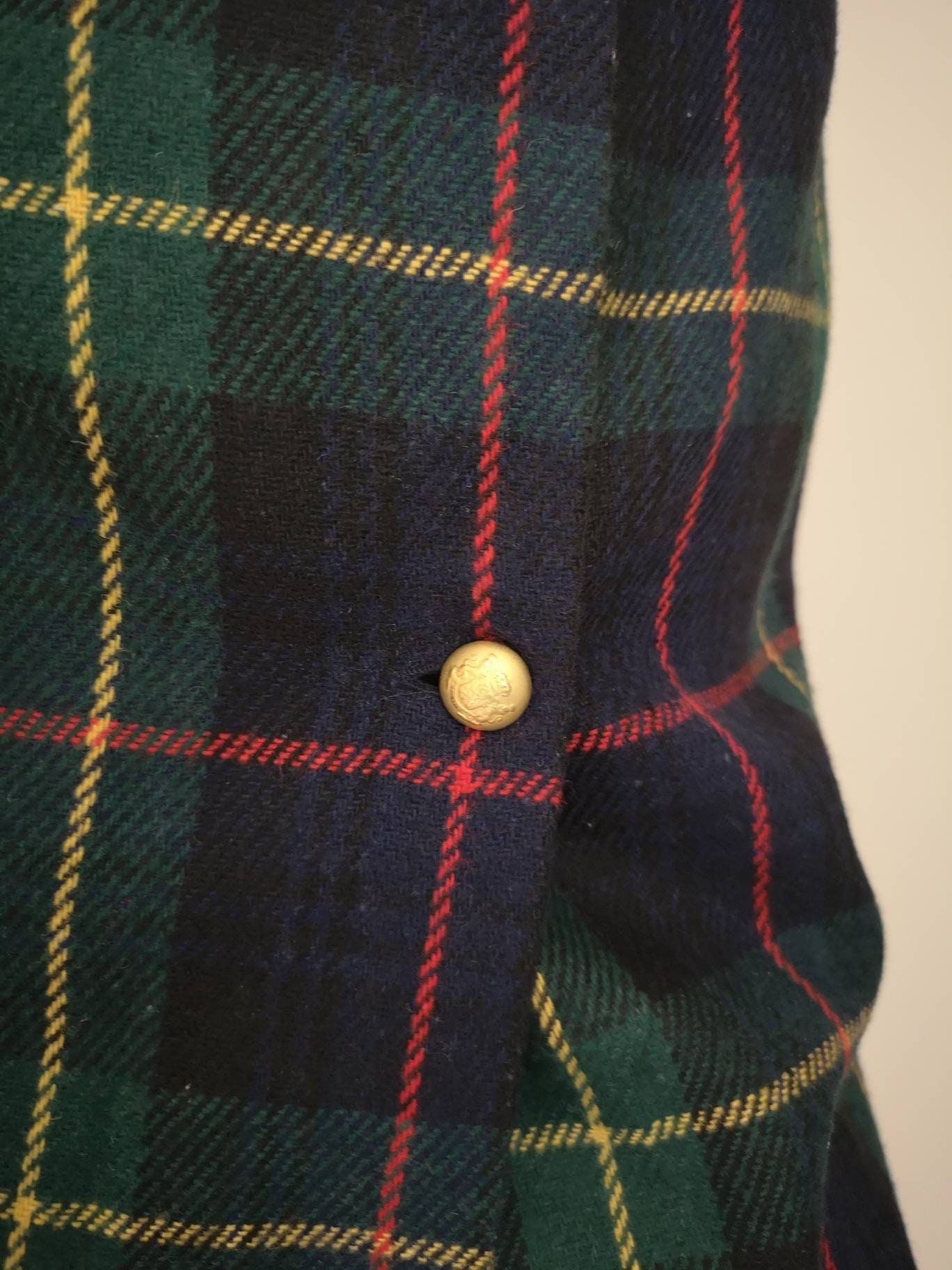 Vintage Tartan Skirt Small Vintage Deadstock Tartan Skirt - Etsy UK
