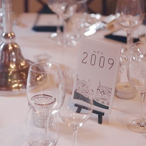 Custom Table Name Illustration Wedding / Special Occasion
