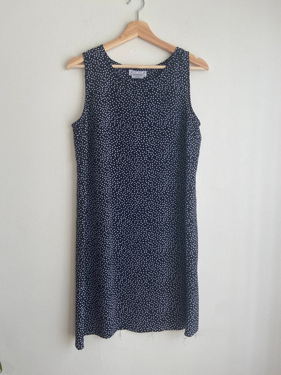 polka dot everyday shift dress - image 1