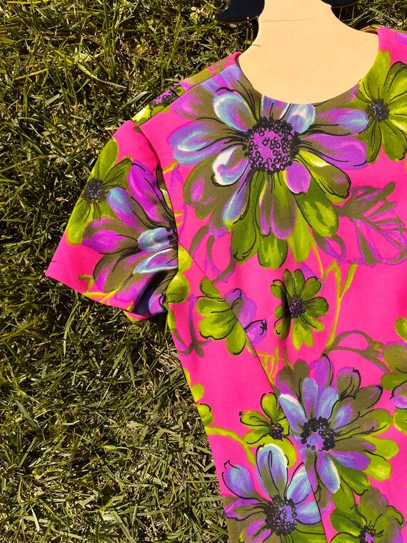 Vintage 60s/70s Pink, Green, Purple, Blue, Black,… - image 7