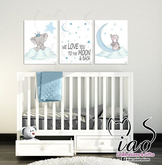 elephant baby boy room