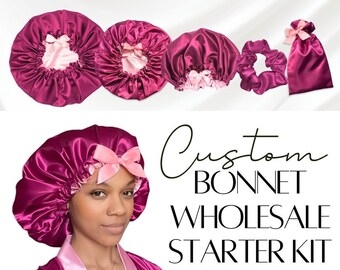 Custom Bonnet Wholesale Starter Kit - Hair Accessory Set