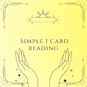 Lectures simples sur une carte et lectures Oui ou Non