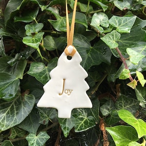 Christmas Joy tree decoration