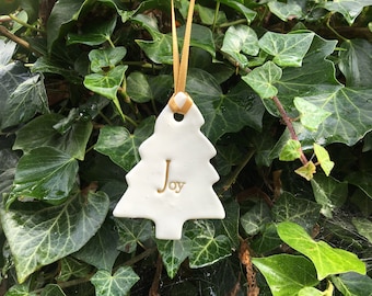 Christmas Joy tree decoration