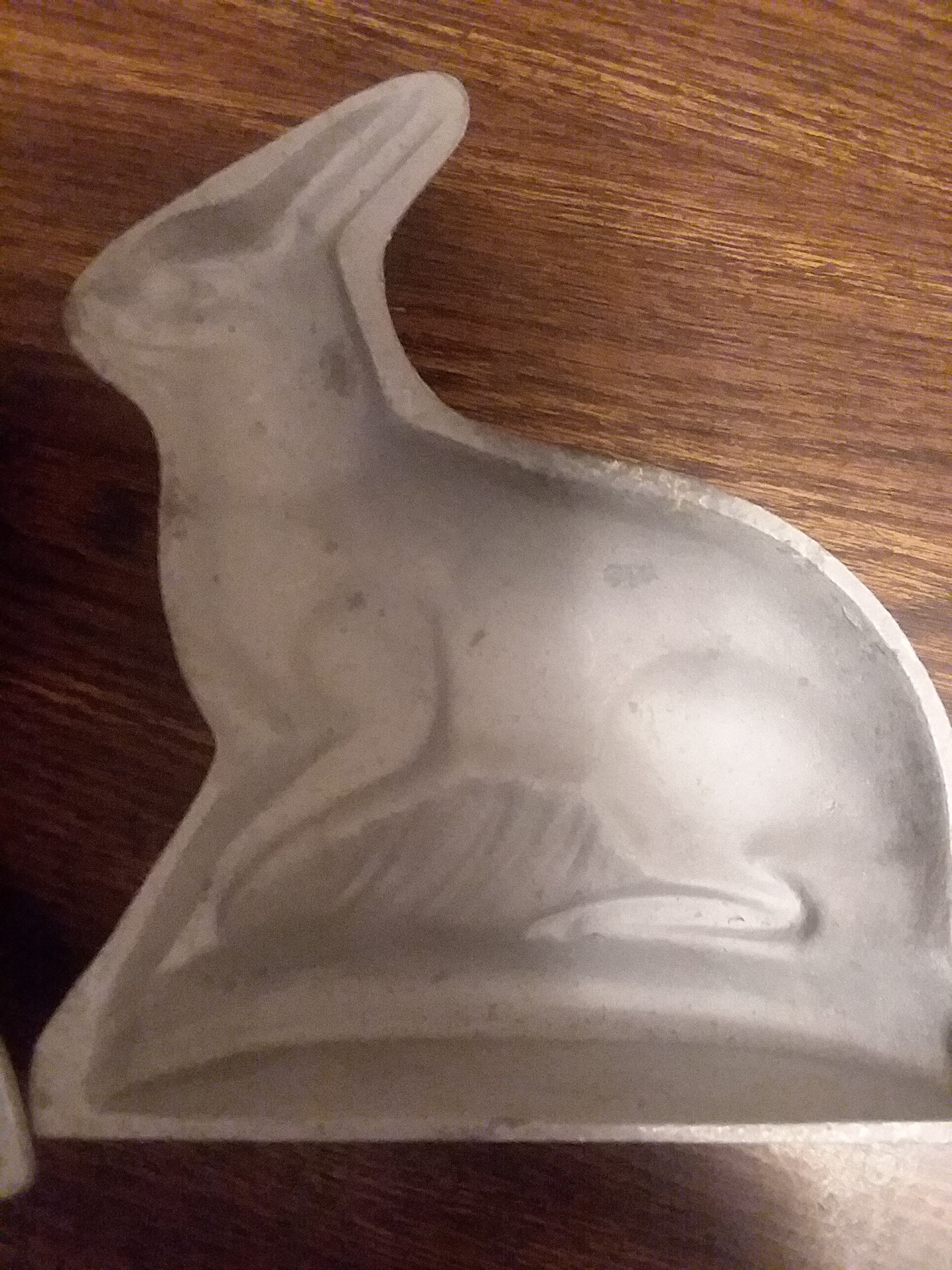 Vintage Cast Aluminum Rabbit Bunny Mold 3D 12 ACA R101 L101 Etsy