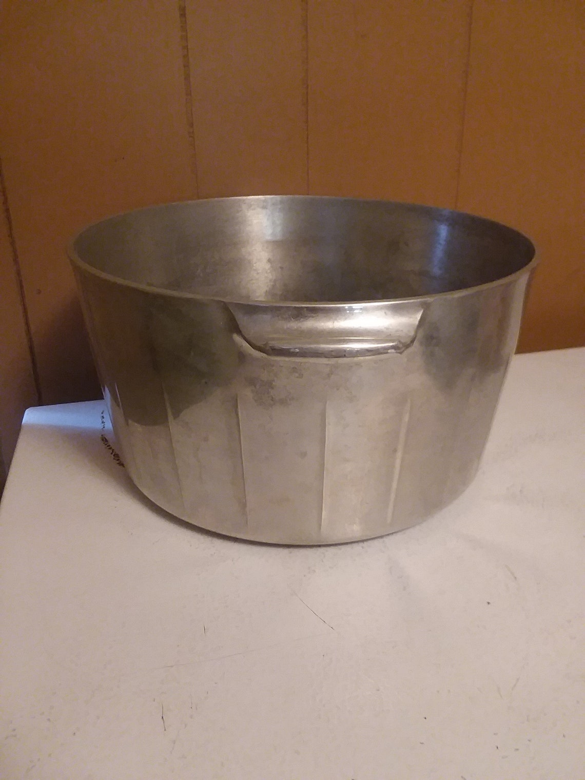 Vintage Aluminum Large Stock Soup Pot Canning 2 Gallon 8 Quart Etsy