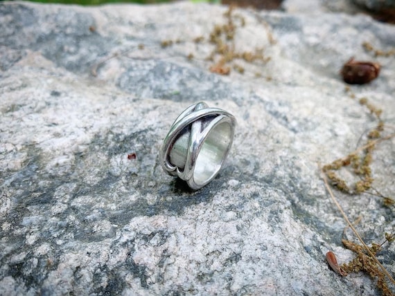 Eternal Dragon Time Ring, Cast in Sterling Silver