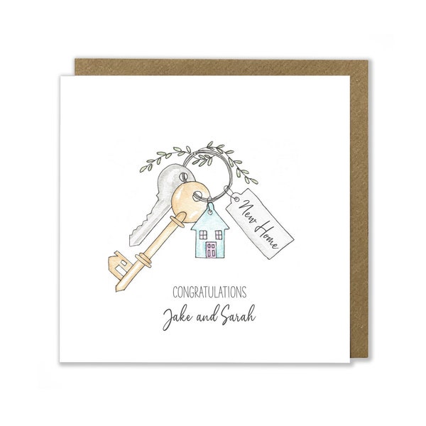 New Home Card - Etsy