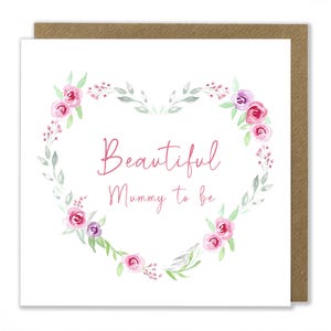 Carte future maman, belle maman, nouvelle maman, carte baby shower