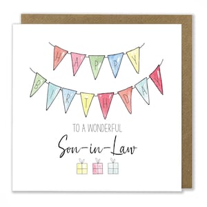 Carte de voeux d'anniversaire, carte de joyeux anniversaire, carte d'anniversaire pour homme